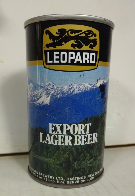 Leopard Export Lager Beer - 2 lines bf - T/O - Click Image to Close
